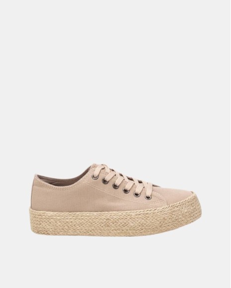  Zapatillas Bajas Mujer REFRESH Taupe 172746