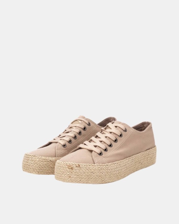  Zapatillas Bajas Mujer REFRESH Taupe 172746
