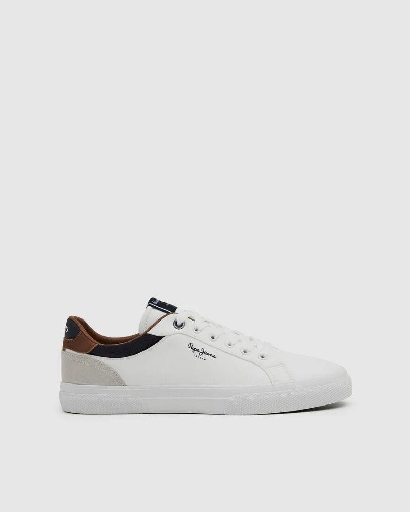 PEPE JEANS Zapatillas Hombre Blanco KENTON COURT PMS30839