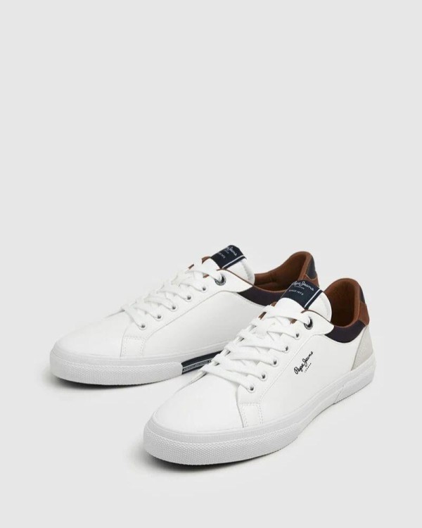 PEPE JEANS Ténis Homem Branco KENTON COURT PMS30839