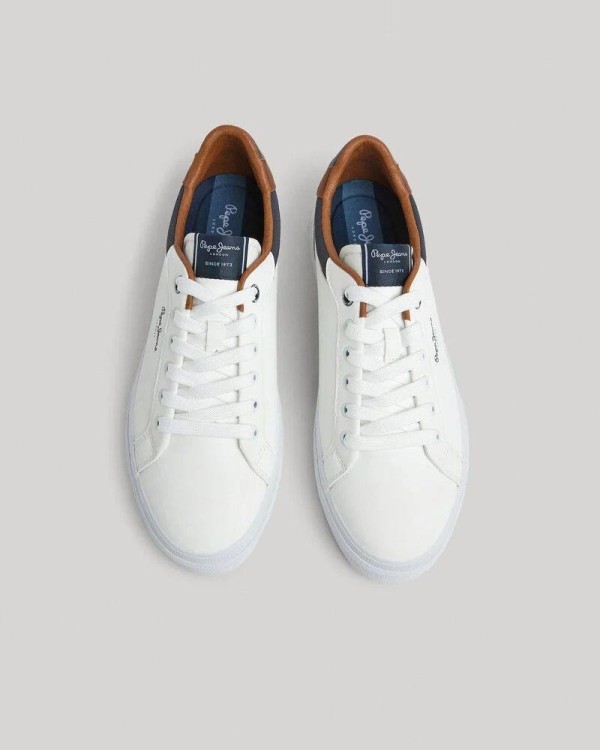 PEPE JEANS Zapatillas Hombre Blanco KENTON COURT PMS30839