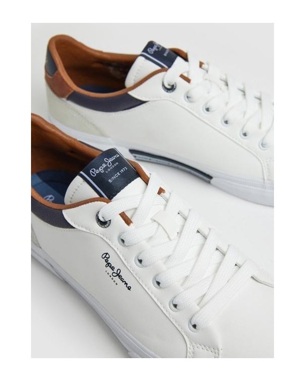 PEPE JEANS Zapatillas Hombre Blanco KENTON COURT PMS30839