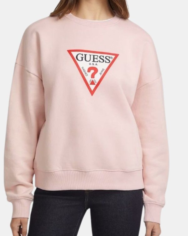 Casacos sem capuz Mulher GUESS Rosa W4YQ00 KC811