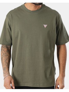 T-shirts Manga curta Homem GUESS Verde M4YI46 K8FQ4