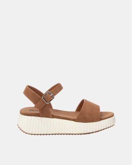  Sandalias Abiertas Mujer REFRESH Marrón 172692