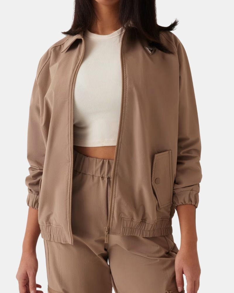  Sudaderas Sin capucha Mujer GUESS Beige V5RQ09 WGUK0