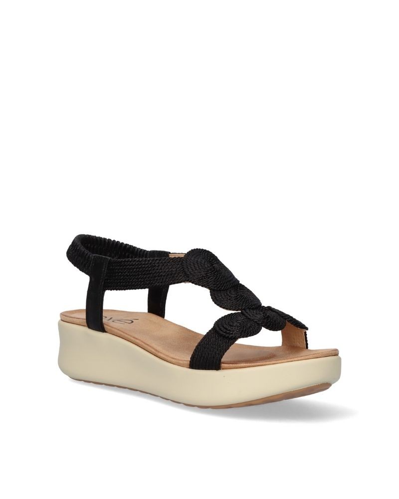 Sandalias Mulher EXE Negro BZX23170 R3
