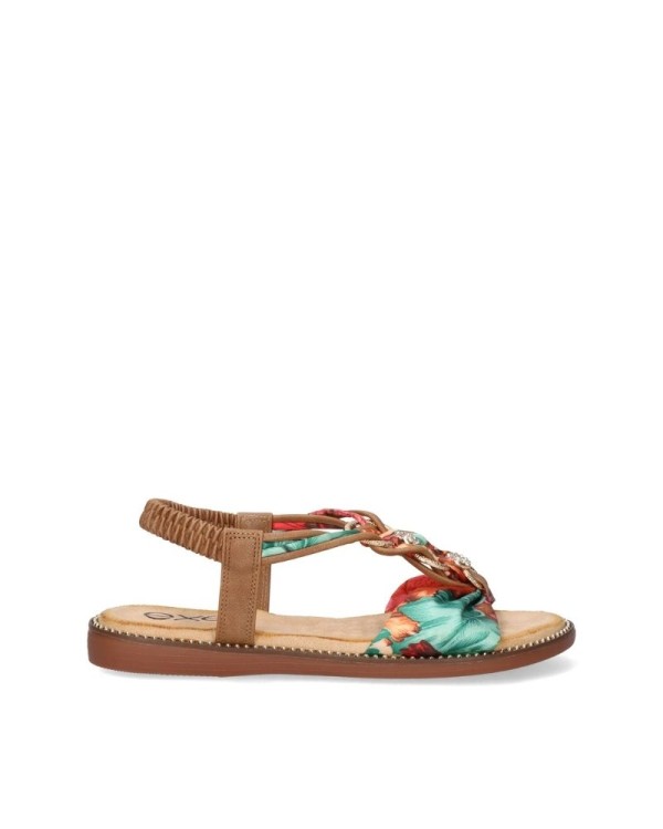 Sandalias Mulher EXE Marrom ZF1982 RR1