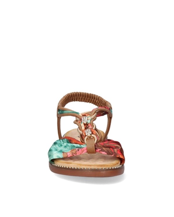 Sandalias Mulher EXE Marrom ZF1982 RR1