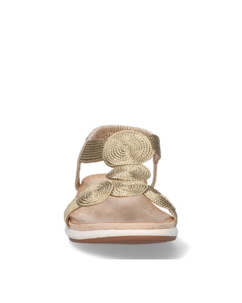 Sandalias Mulher EXE Ouro BZX63164 R4