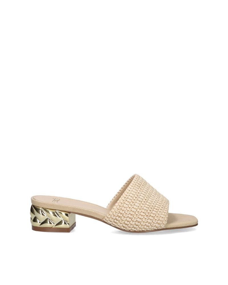 Sandalias Mulher EXE Bege KATY 400