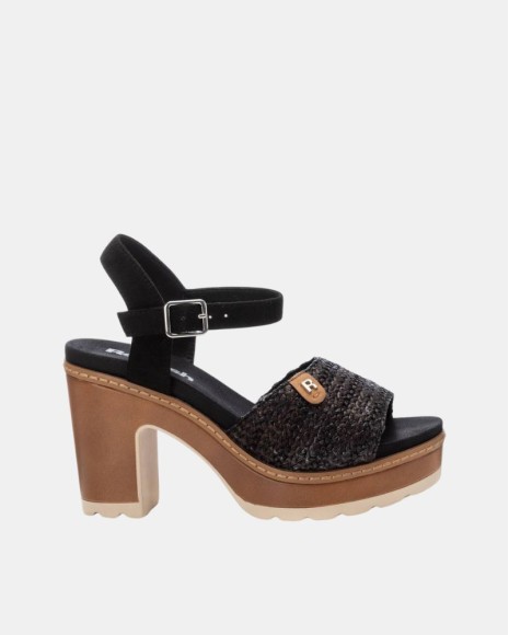 Sandalias Abertas Mulher REFRESH Preto 172704