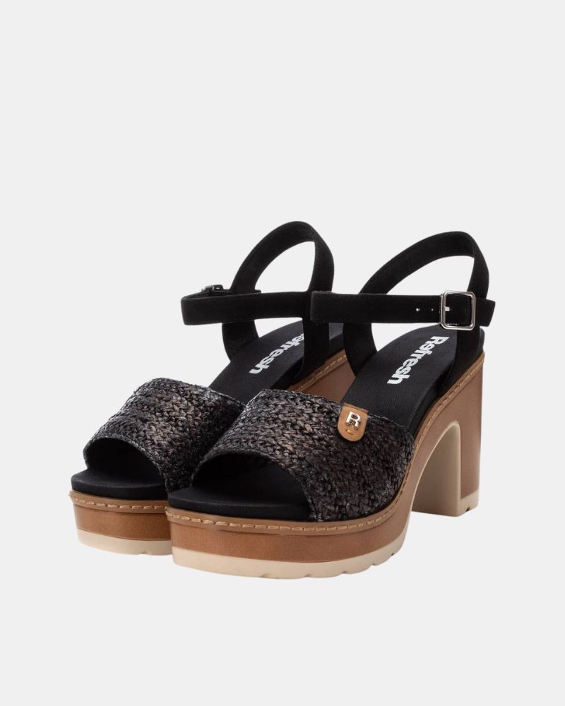 Sandalias Abertas Mulher REFRESH Preto 172704