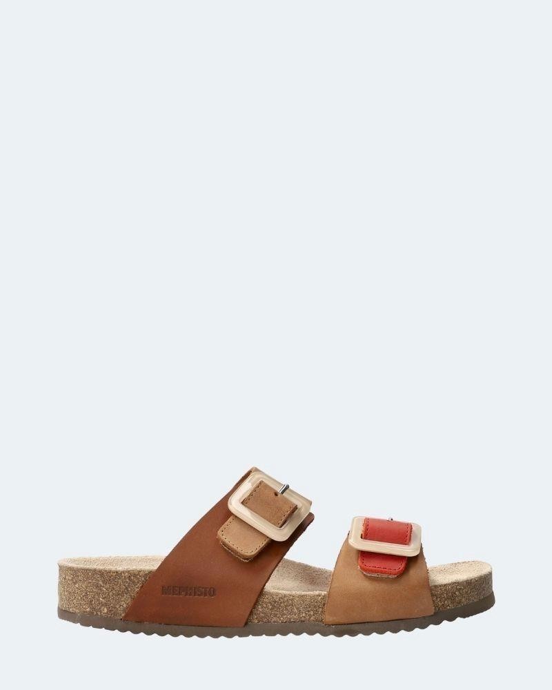 MEPHISTO 6271 P5139620 MADISON SCRATCH Sandalias Mujer Marrón