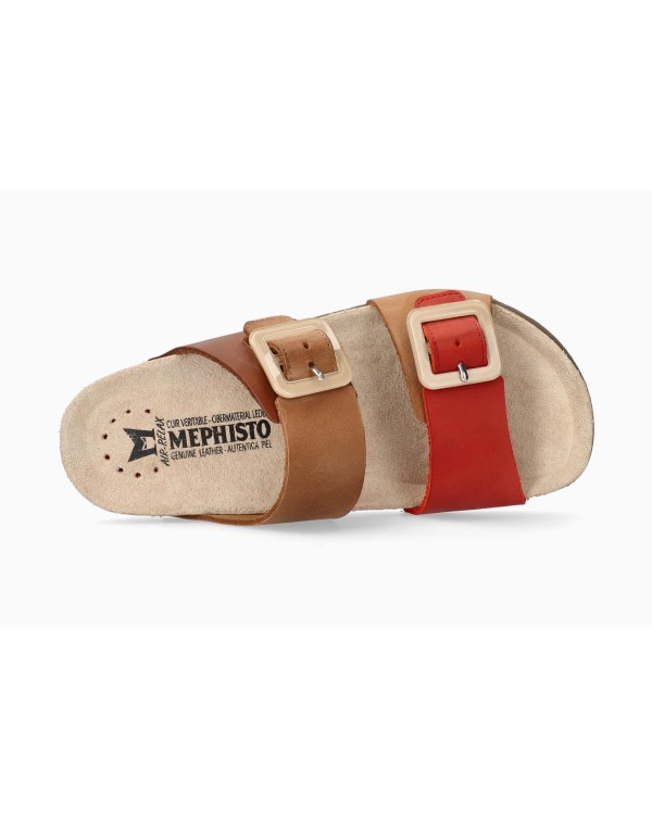 MEPHISTO 6271 P5139620 MADISON SCRATCH Sandalias Mujer Marrón