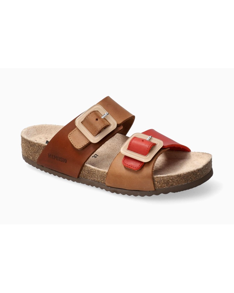 MEPHISTO 6271 P5139620 MADISON SCRATCH Sandalias Mujer Marrón