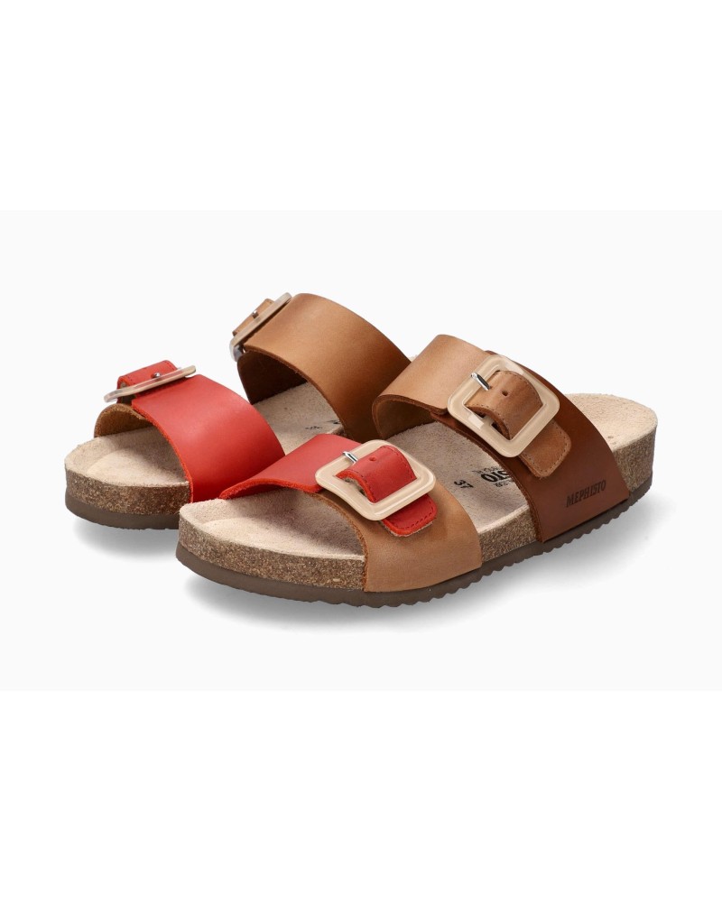 MEPHISTO 6271 P5139620 MADISON SCRATCH Sandalias Mujer Marrón