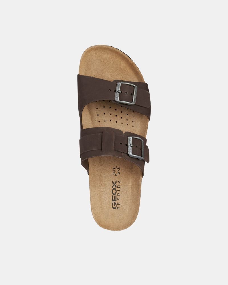 Sandalias Abertas Homem GEOX Castanho U159VB 00032