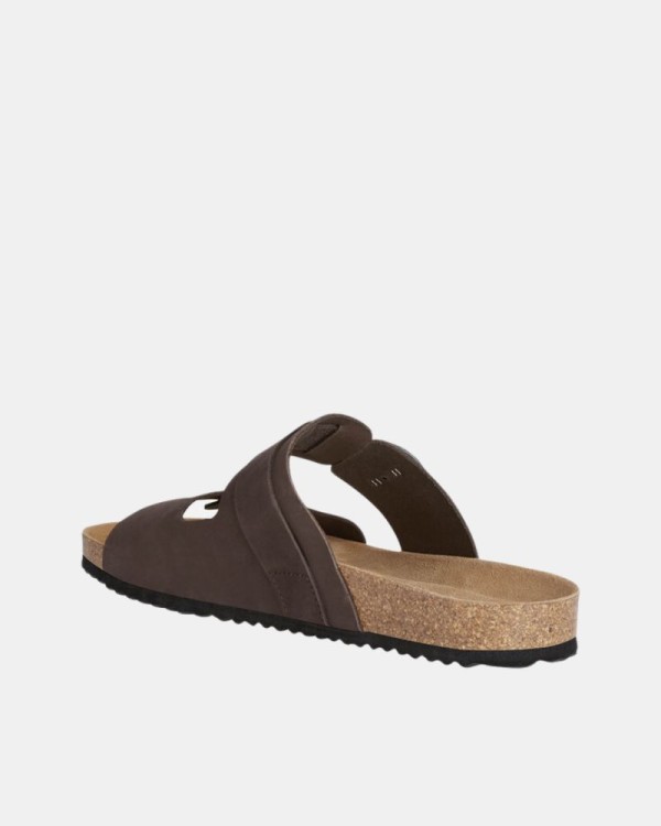 Sandalias Abiertas Hombre GEOX Marrón U159VB 00032