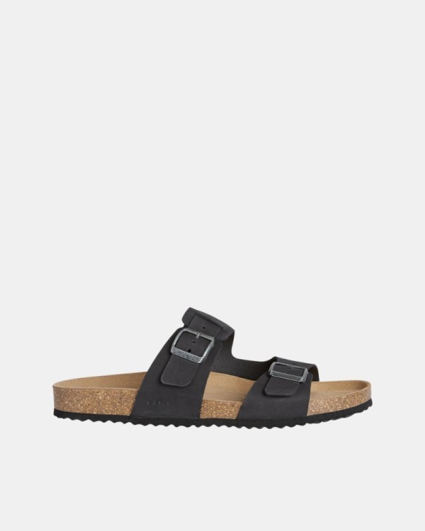 Sandalias Abertas Homem GEOX Preto U159VB 00032