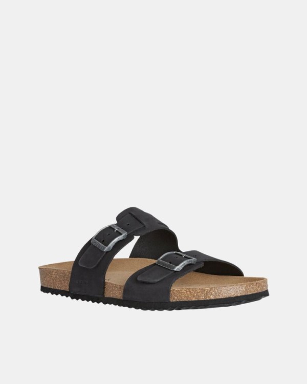 Sandalias Abertas Homem GEOX Preto U159VB 00032