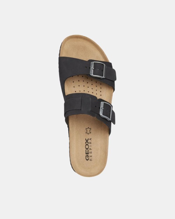 Sandalias Abertas Homem GEOX Preto U159VB 00032