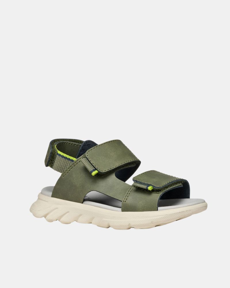 Sandalias Abertas Infantil GEOX Verde J55F1B 0009B