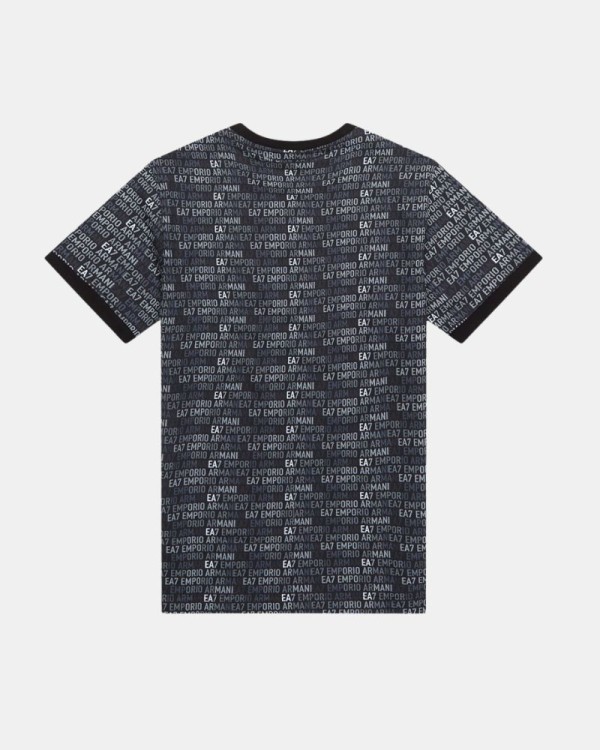 T-shirts Manga Curta Homem EA7 Preto 7M000208 AF12874