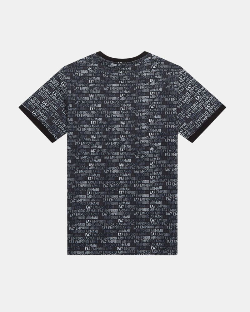 T-shirts Manga Curta Homem EA7 Preto 7M000208 AF12874
