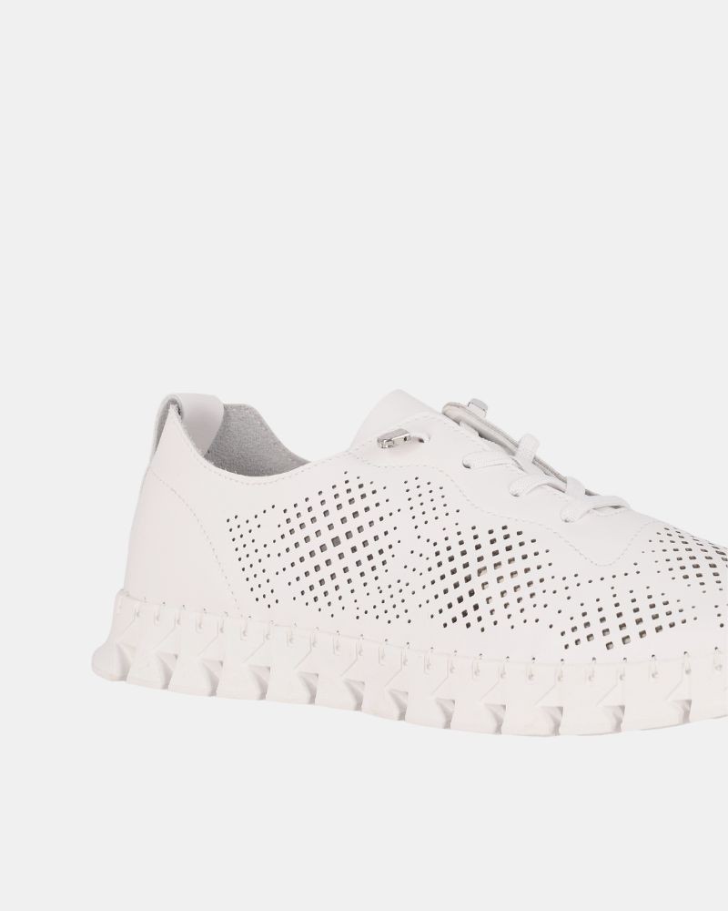 Sapatilhas Mulher Renature Branco RE FLORES 02