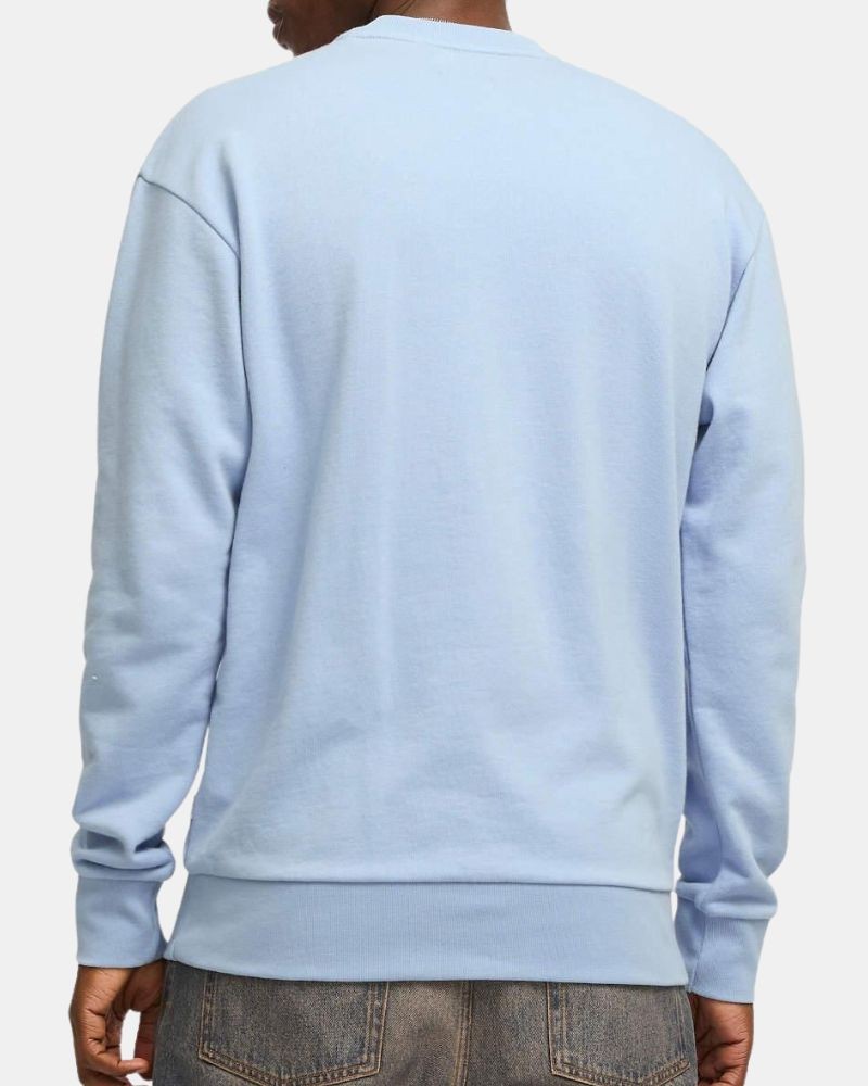 T-shirt de Manga Comprida Homem JACK AND JONES Azul 12268435 BEAU