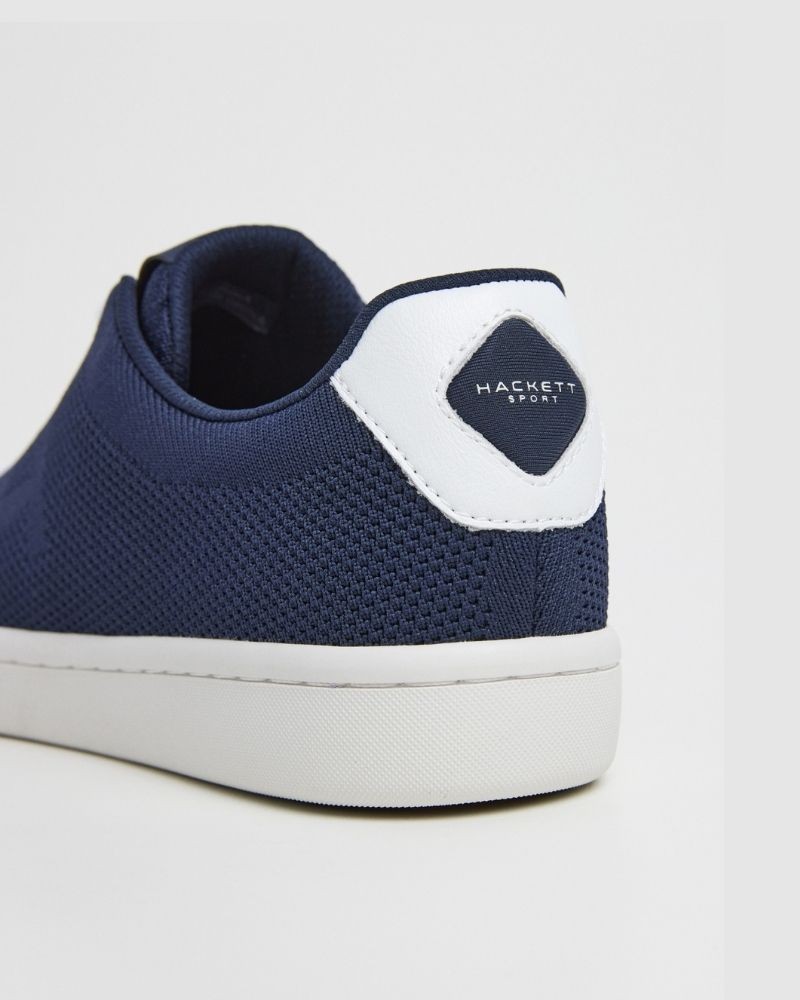 Sapatilhas Baixas Homem HACKETT Azul HMS21454 BOND KNIT