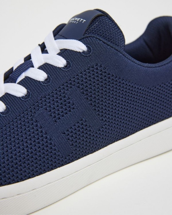  Zapatillas Bajas Hombre HACKETT Azul HMS21454 BOND KNIT