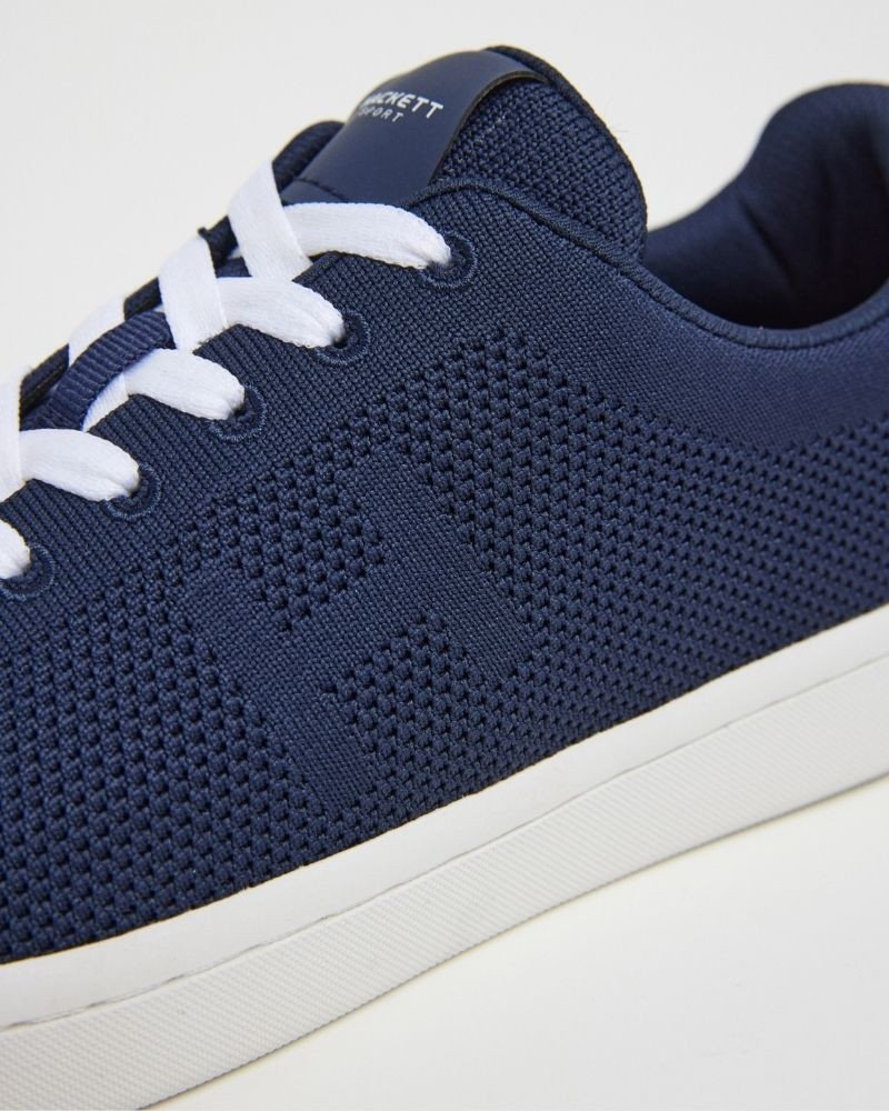  Zapatillas Bajas Hombre HACKETT Azul HMS21454 BOND KNIT