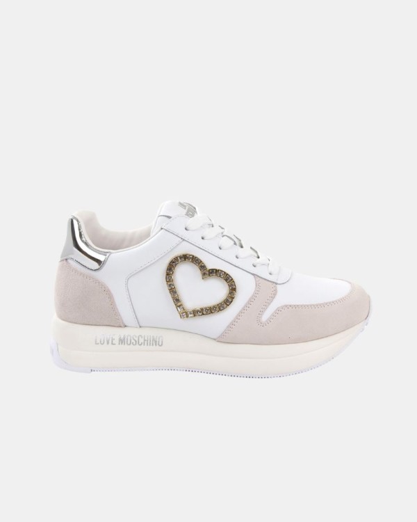 Sapatilhas Mulher Love Moschino Branco JA15094G1M