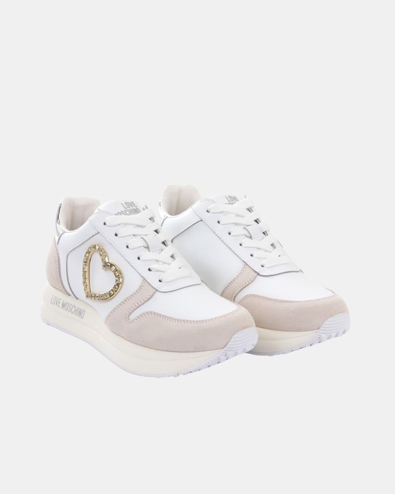 Sapatilhas Mulher Love Moschino Branco JA15094G1M