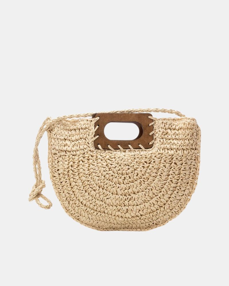 Bolsos de Rafia Mulher XTI Gelo 184424
