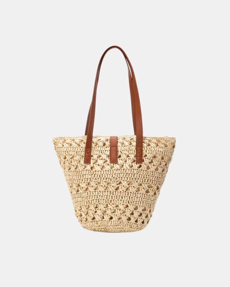 Bolsos de Rafia Mulher XTI Gelo 184426