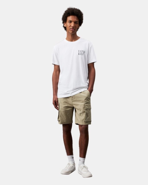 Calças Homem CALVIN KLEIN Bege J30J327376
