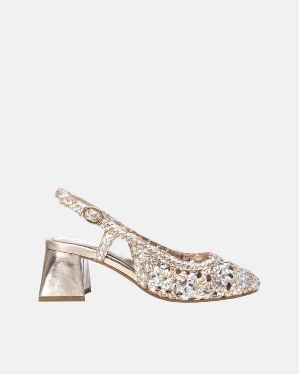  Zapatos Fiesta Mujer CARMELA Beige 162287