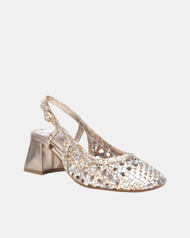 Zapatos Fiesta Mujer CARMELA Beige 162287