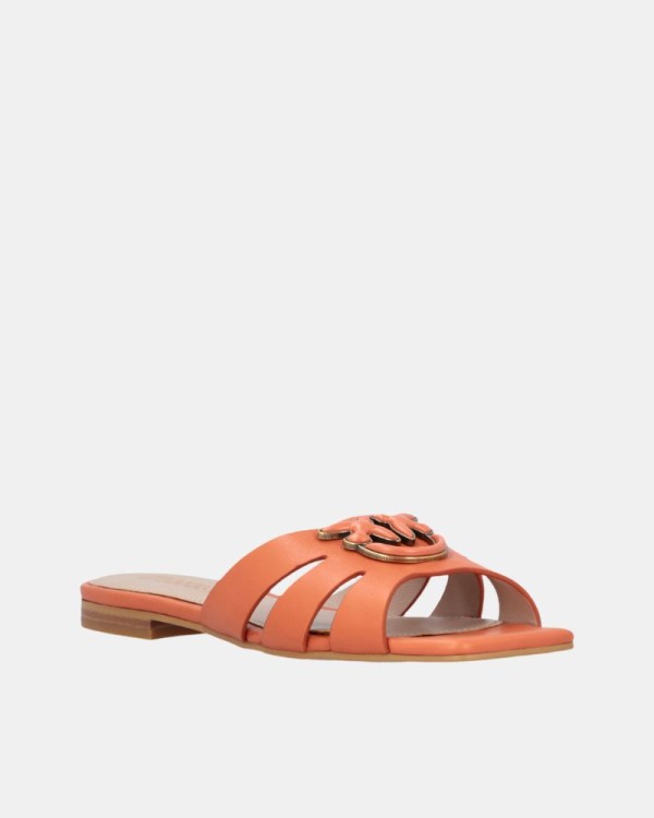  Sandalias Abiertas Mujer  Naranja SD0313P003Q74