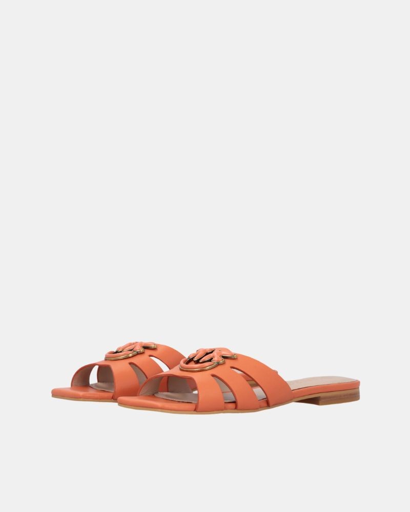  Sandalias Abiertas Mujer  Naranja SD0313P003Q74