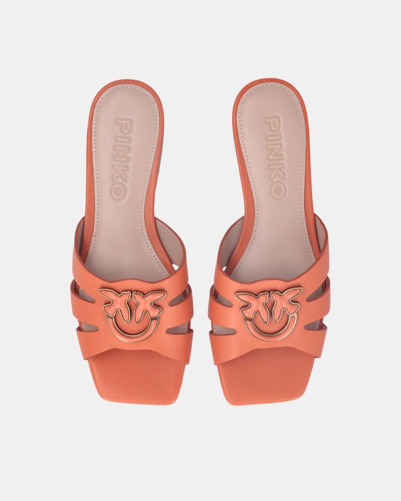  Sandalias Abiertas Mujer  Naranja SD0313P003Q74