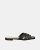  Sandalias Abiertas Mujer  Negro SD0313P003Z99