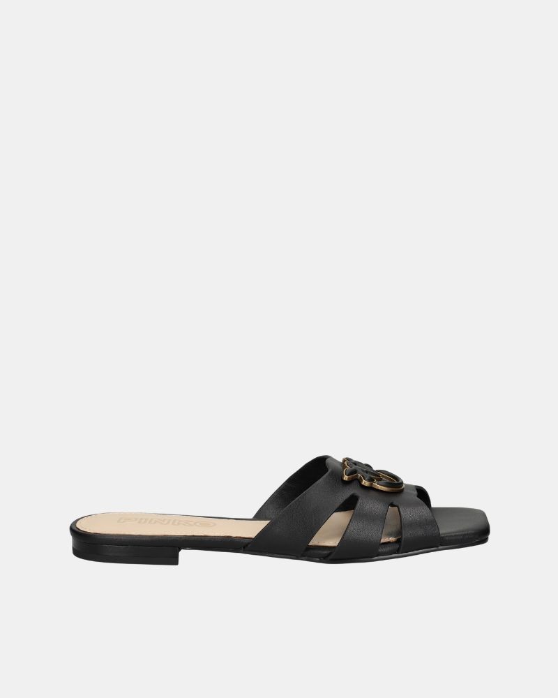  Sandalias Abiertas Mujer  Negro SD0313P003Z99