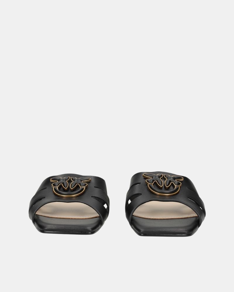  Sandalias Abiertas Mujer  Negro SD0313P003Z99