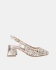  Sandalias Fiesta Bailarinas Mujer CARMELA Gris 162320