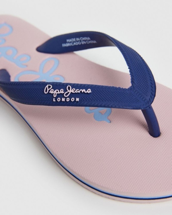 Sandálias Chinelos Mulher PEPE JEANS Azul PLS70124 BAY BEACH BRAND