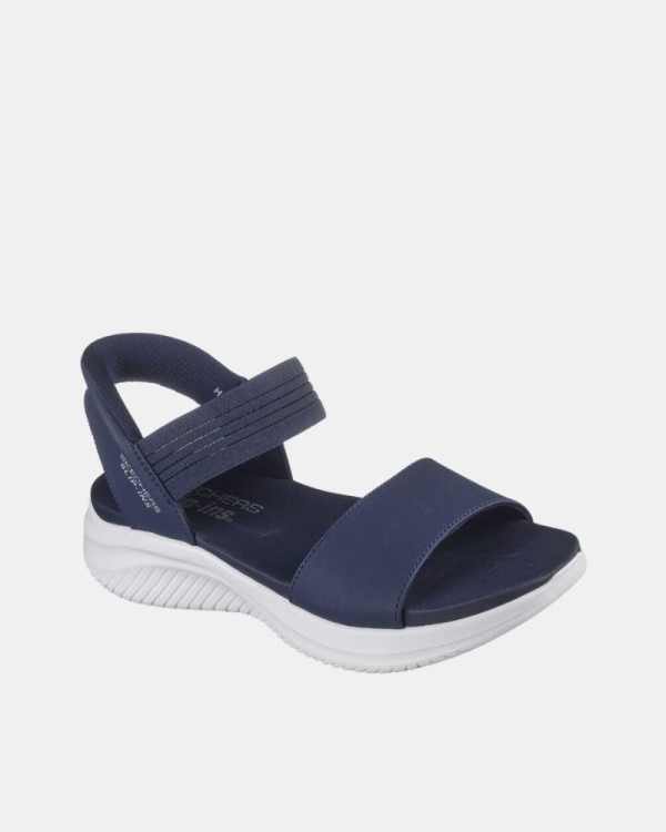  Sandalias Abiertas Mujer SKECHERS Azul 119804 SLIP INS ULTRA FLEX 3.0